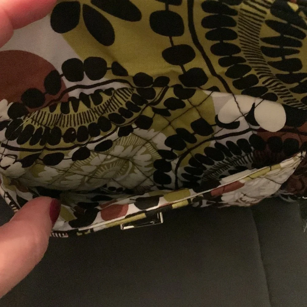 VERA Bradley Cocoa Moss Clutch